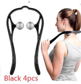 Plastic Pressure Point Therapy Neck Massageador Relieve Hand Roller Neck Massager For Neck Shoulder Trigger Point Plastic Pressure Point Therapy Neck Massageador Relieve Hand Roller Neck Massager For Neck Shoulder Trigger Point